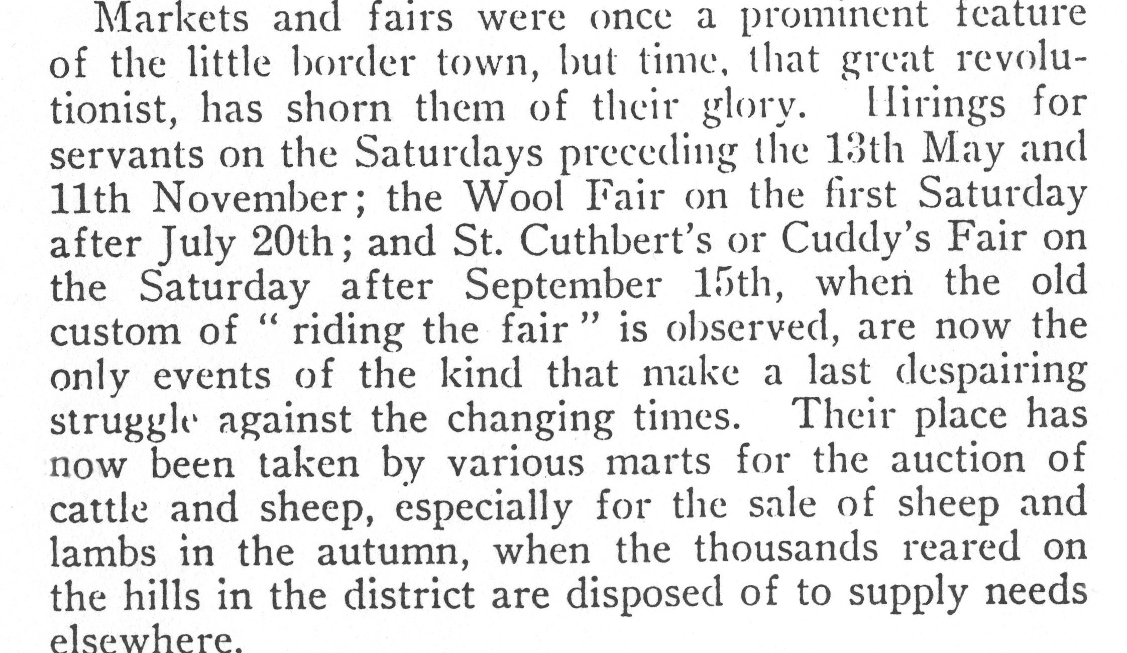 Extract from the 1926 Guide to Bellingham